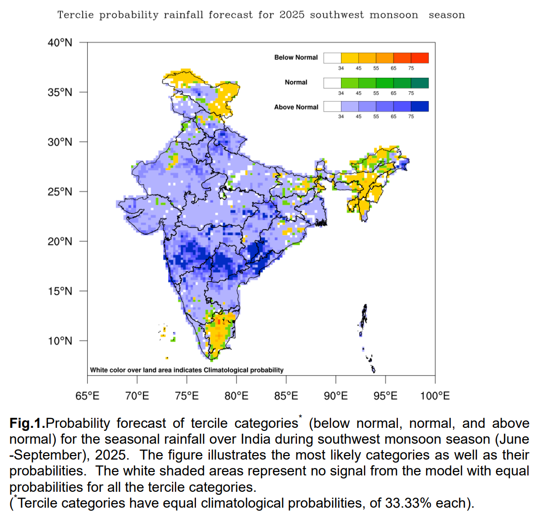 IMD seasonal forecast for June-September