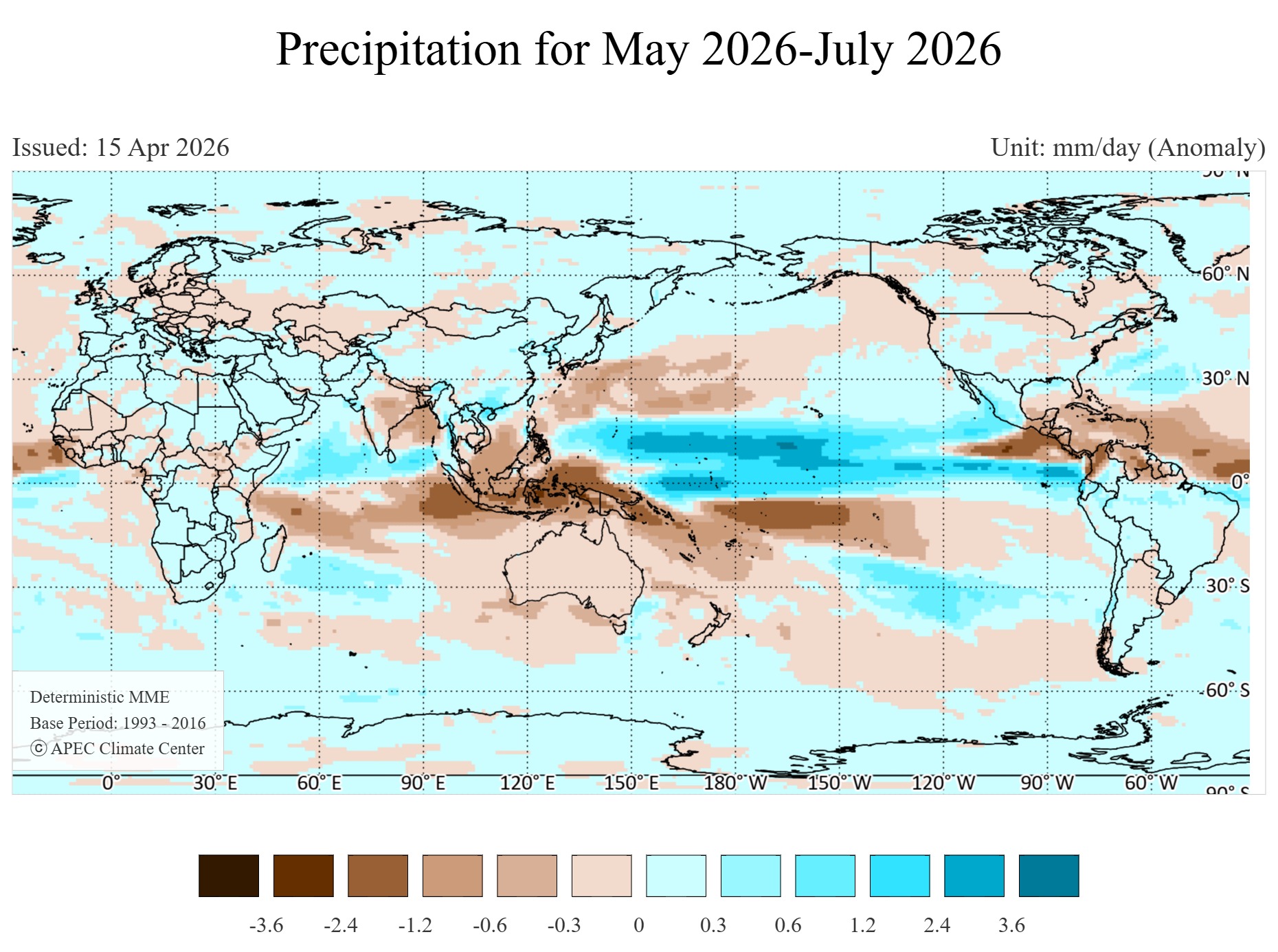 APCC MME Forecast - Precipitation