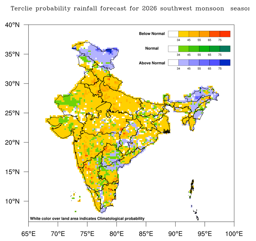 IMD seasonal forecast for June-September